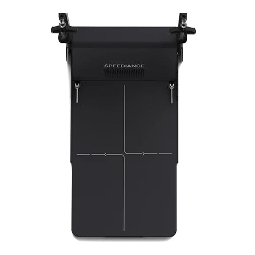 Running board with double arrow and cross pattern