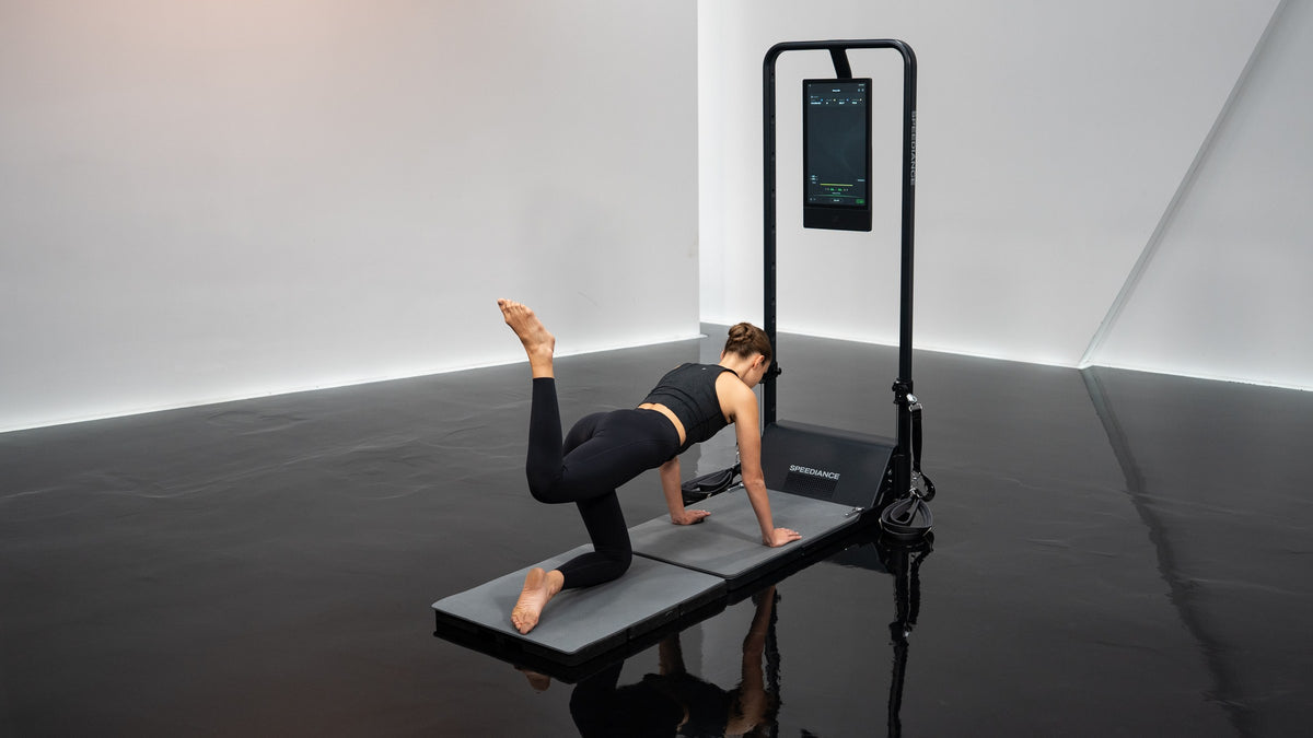 Pilates on Gym&nbsp;Monster in a white studio