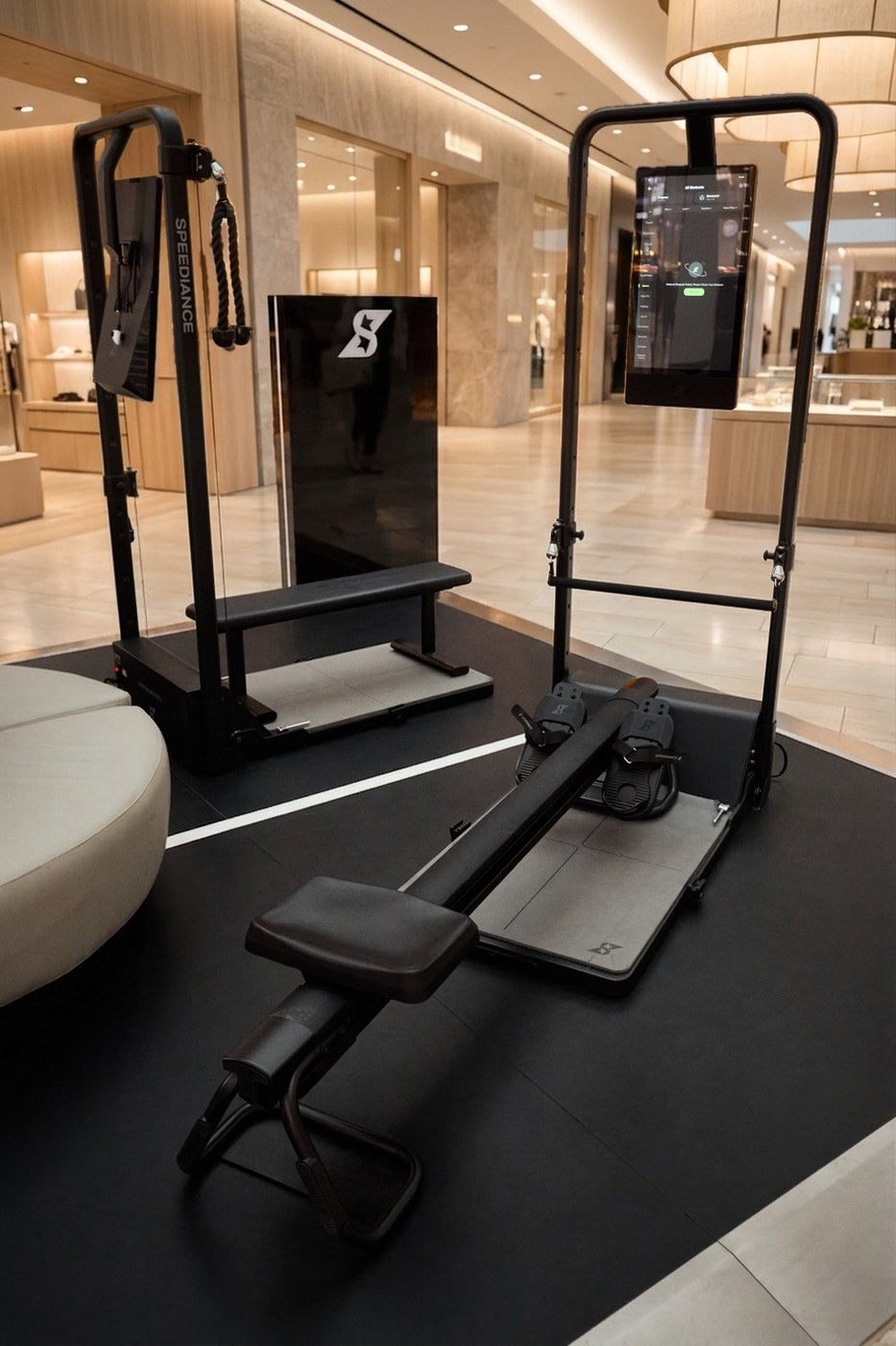 A Speediance machine in our Karrinyup Shopping Centre showroom, Australia