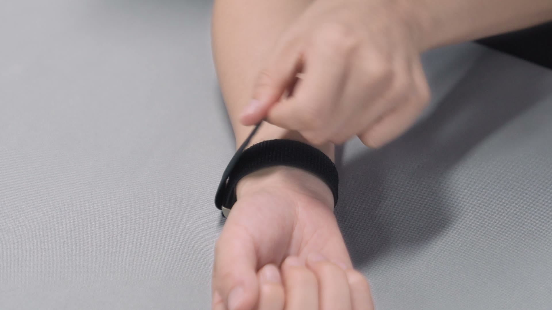 Speediance Strap worn on the wrist